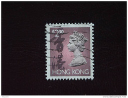Hongkong Hong Kong 1992 Elizabeth II Et Idéogrammes Yv 694 O - Used Stamps