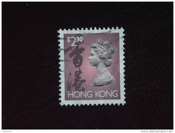 Hongkong Hong Kong 1992 Elizabeth II Et Idéogrammes Yv 694 O - Used Stamps