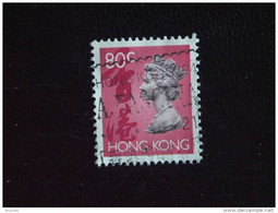 Hongkong Hong Kong 1992 Elizabeth II Et Idéogrammes Yv 687 O - Usados