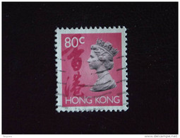 Hongkong Hong Kong 1992 Elizabeth II Et Idéogrammes Yv 687 O - Usados