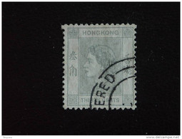 Hongkong Hong Kong1954-60 Elizabeth II Yv 181 O - Gebraucht