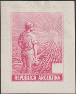 Argentine 1911 Y&T 167 à 176. Essai Sans Valeur Faciale, Pour Tous Les Timbres De La Série. Paysan, Sillons Et Soleil - Agriculture