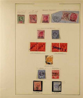 PAQUEBOT & SHIP LETTER CANCELS BRITISH COMMONWEALTH Late 19th Century To 1950's Interesting Collection Of Used Stamps, M - Other & Unclassified