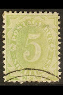 NEW SOUTH WALES 1891 Postage Due 5s Green, The Rare single Line Perf. 11, BW ND 33w, Neat Part Cancelled To Order Oval O - Andere & Zonder Classificatie