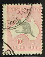 1931-36 10s Grey & Pink Kangaroo, SG 136, Used With Cds Cancels, Centred To Upper Right, Fresh. For More Images, Please  - Altri & Non Classificati