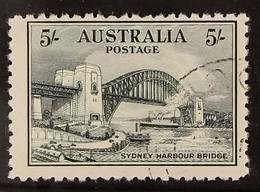 1932 5s Blue-green Sydney Harbour Bridge, SG 143, Fine Cds Used, Very Fresh. For More Images, Please Visit Http://www.sa - Altri & Non Classificati