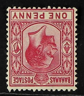 1912 1d Carmine (aniline), Wmk MCA, Variety "wmk Inverted", SG 82w, Fine Mint No Gum. For More Images, Please Visit Http - Altri & Non Classificati