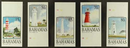 2004 IMPERF PROOFS Lighthouses Set As SG 1351/55,  IMPERF PROOFS On CA Wmk Gummed Paper From The B.D.T Security Printers - Andere & Zonder Classificatie