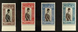 1929 Prince's Ninth Birthday Special Printing Set, The 5m With Centre In Black And The Other Values With Centre In Brown - Andere & Zonder Classificatie