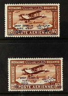 1931 Graf Zeppelin Surcharge Set, SG 187-8, Very Fine Mint (100m Value Never Hinged). For More Images, Please Visit Http - Andere & Zonder Classificatie