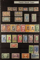 FRENCH SOMALI COAST 1903-1963 MINT ONLY COLLECTION Presented On Sleeved Stock Pages That Includes 1931 Paris Expo Set, 1 - Andere & Zonder Classificatie