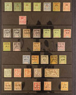 POST OFFICES IN CHINA 1894-1922 MINT COLLECTION Presented On A Stock Page That Includes 1894-1900 "Chine" Opt'd 50c With - Andere & Zonder Classificatie