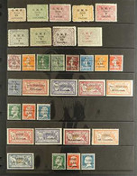 SYRIA 1919-1924 MINT COLLECTION On Stock Pages, All Different, Some Stamps Are Never Hinged. Includes 1919 "T.E.O." Opts - Andere & Zonder Classificatie