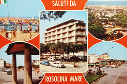 Cartolina - Saluti Da Rosolina Mare - Vedute Diverse - 1970 - Rovigo