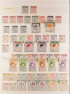 1952-1972 FINE USED COLLECTION Includes 1952 (2nd Issue) Values To 24 Mal On 50m And 240 Mal On 500m, 1953-54 King Idris - Libya