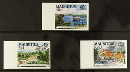 1995 ARCHIVE IMPERFORATE Anniversaries Set  As SG 923/25, International Security Printers Archive Imperforate. Never Hin - Mauritius (...-1967)