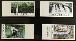 1998 ARCHIVE IMPERFORATE Waterfalls Set As SG 988/991, International Security Printers Archive Imperforate. Never Hinged - Mauritius (...-1967)