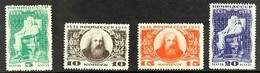 1934 Birth Centenary Of Dmitri Mendeleev (Chemist) Complete Set, Scott 536/39, SG 655/58, Mi 476/79, Never Hinged Mint ( - Altri & Non Classificati