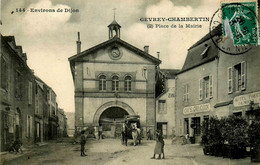 Gevrey Chambertin * La Place De La Mairie * Café Du Coin * Hôtel FOUCH.. DUMONT * Attelage - Gevrey Chambertin