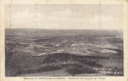 21 - Environs De CORCELLES-les-MONTS (Côte D'Or) - Panorama Sur La Vallée De L'Ouche - Otros Municipios