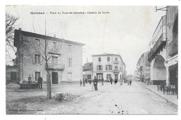 30 - Quissac - Place Du Pont De Garonne - Chemin De Sauve - Ed. Brunel, Tabacs, Quissac - 1912 - Quissac