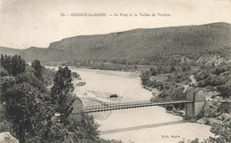 04 Gréoux Les Bains Pont Sur Le Verdon - Gréoux-les-Bains