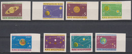 SPACE - ALBANIA - Set 8v Imp. MNH - Collections