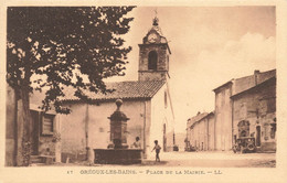 04 Gréoux Les Bains Place De La Mairie - Gréoux-les-Bains