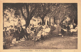 04 Gréoux Les Bains Hôtel Du Grand Jardin La Grande Terrasse - Gréoux-les-Bains