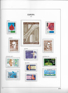 1994 MNH CEPT Year Collection According To DAVO ALbum, (14 Scans) Postfris** - Annate Complete