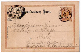 AUSTRIA - Correspondenz-Karte 2kr - Briefe U. Dokumente