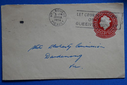 Q7 AUSTRALIE BELLE LETTRE  1956 MELBOURNE POUR VICTORIA + AFFRANCHISSEMENT PLAISANT - Storia Postale