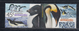 AAT 2000  Penguins 2v  ** Mnh (51663B) - Unused Stamps