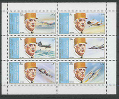 008 Charles De Gaulle - Sharjah N°882 / 887 Neuf ** MNH - Sharjah