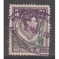 Northern Rhodesia, GVIR, 5/= Fiscal Used ASSISTANT C(ommissioner) LIVINGSTONE 18 MY 19. - Northern Rhodesia (...-1963)