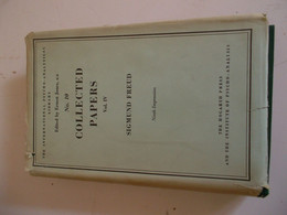 The International Psycho-analytical Library N°10 COLLECTED PAPERS Vol.IV SIGMUND FREUD - Psicología