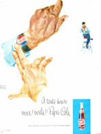 PUB   " PEPSI-COLA   "  1963 ( 10 ) - Advertising Posters