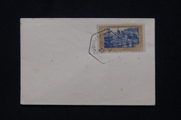 MONACO - Petite Enveloppe De Monte Carlo Le 10/04/ 1928, Cachet De Troyes  Du 13/04/1928 Au Verso - L 95653 - Storia Postale