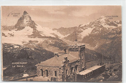 Gornergrat La Gare - Train Bahn - Zermatt - Cervin Matterhorn - Zermatt