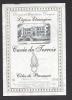 Etiquette De Vin Côtes De Provence -  Domaine Du Capitaine D'Anjou - Cultivé Par Les Invalides De La  Légion Etrangère - Militär