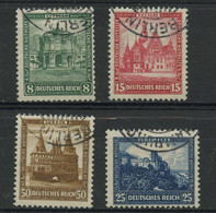 Allemagne Empire (1931) N 435 A 438 (o) - Oblitérés