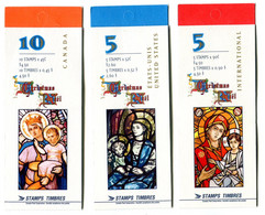 RC 20157 CANADA CHRISTMAS NOEL 3x CARNETS COMPLETS BOOKLETS MNH NEUF ** - Ganze Markenheftchen