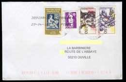France Oblitéré Sur Enveloppe - Y&T N° 2701 Et 2703 - Arbre De La Liberté Et Saint Just - - Sonstige & Ohne Zuordnung