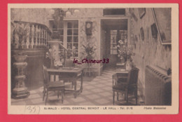 35 - SAINT MALO--Hotel Central Benoit---Le Hall - Saint Malo