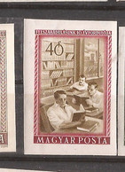 UNG -SEC 50 UNGARN UNGHERIA 10 JAHRE BEFREUNG  RRR!!!!-IMPERFORATE RRR EXCELLENT QUALITY FOR THE COLLECTION  MNH - Variedades Y Curiosidades
