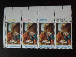 Etats-Unis Bande De 4 Timbres Neufs** N° 911 Avec Bord De Feuille - Strips & Multiples