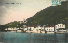 Delcampe - SUISSE LAGO DI LUGANO MORCOTE - Lugano