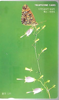 CARTE-MAGNETIQUE-COREE SUD-PAPILLON-TBE - Butterflies