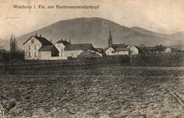 WUNHEIM I. ELS. MIT HARTMANNSWEILERKOPF - Wittenheim