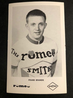 Frans Brands - Romeo Smiths - 1966 - Carte / Card - Cyclists - Cyclisme - Ciclismo -wielrennen - Ciclismo